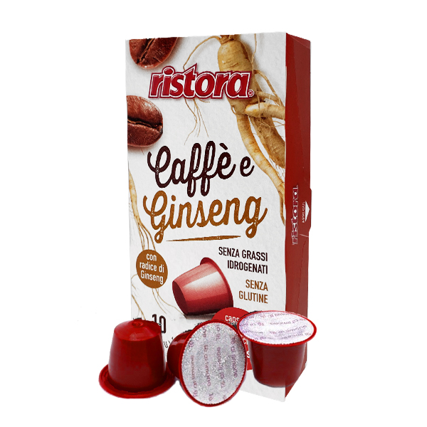 10 Capsule Ristora Caffè e Ginseng Dolce Gusto