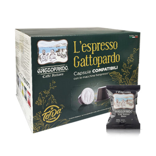Cialde Capsule Compatibili Genio - De Longhi Nescafé Dolce Gusto Caffè  Gattopardo ToDa