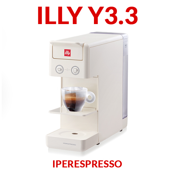 Machine à café à capsules Y3.3 dosettes Iperespresso ILLY BIANCA