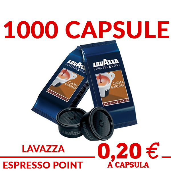 dosettes de café Lavazza intense Espresso Point 100 capsules de café  originales