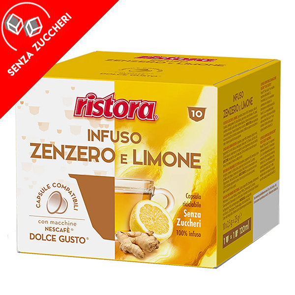 ristora dolcegusto infuso zenzero limone