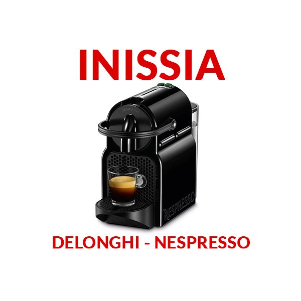 Cafetera DeLonghi Inissia Nespresso - 19 bares, Negra