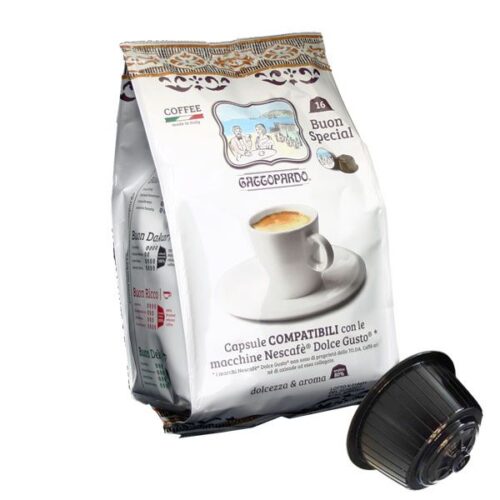Capsule compatibili Nescafe' Dolce Gusto Caffe' Cialdeitalia Gusto DEKA BLU  - decaffeinato - 16pz, CIA-NDG-DEK-0016 CialdeItalia