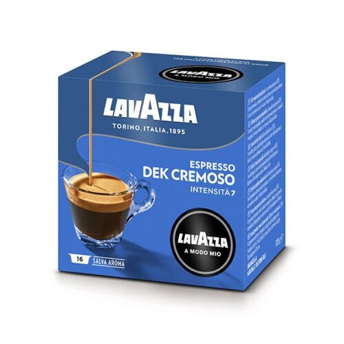 16 capsule LavAzza A Modo Mio DEK CREMOSO