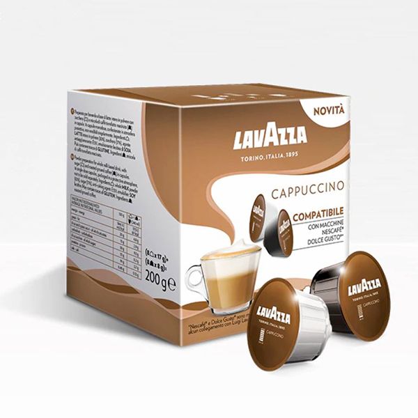 16 capsules Lavazza Cappuccino compatibles Dolce Gusto
