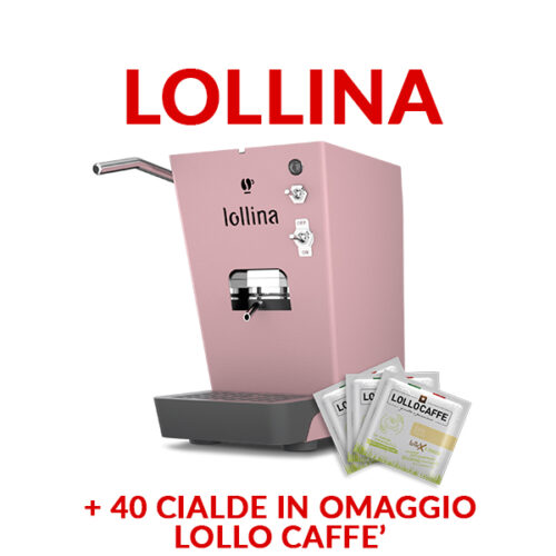 Macchina per Cialde Lollina Rosapop + 40 Cialde in Omaggio