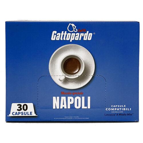 gattopardo compatibili A MODO MIO box napoli 30 capsule caffè espresso