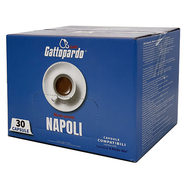 gattopardo compatibili A MODO MIO box napoli 30 capsule caffè espresso